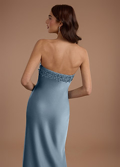 suknia Niebieski Pudrowy Maxi Narah image7