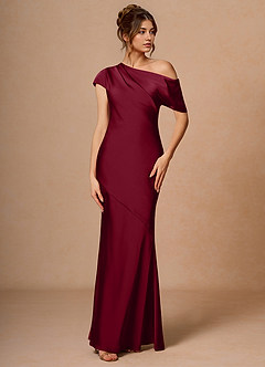 Emersyn Merlot Vestido largo image3