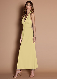 Vestido Sorbete De Limón Largo Zephyra image5