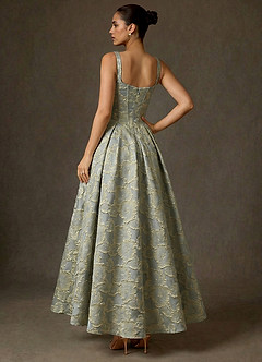 Maxi jurk Fable Blauw image2