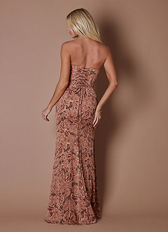 Carlie Bronze Petal Two Piece Dress image6