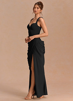 Abito Maxi Nero Nabila image3