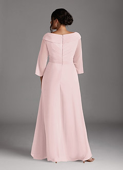 Azazie Jaycee Mother of the Bride Dresses Blushing Pink A-Line Chiffon Dress image8