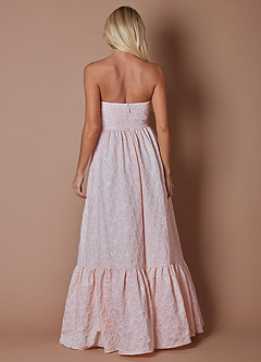 Abito Lungo Rosa Pallido Vesna image6