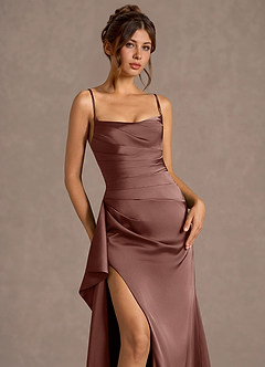 Thora Mokka Kokos Ballkleid image5