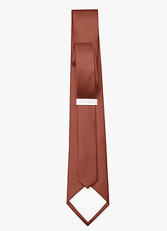 front Matching Skinny Tie & Pocket Square & Suspenders Set