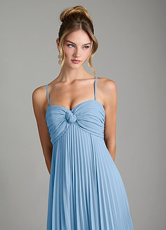Azazie Tempest At-home Try On Dresses Agave Empire Corset Chiffon Convertible Dress image2