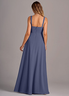 Azazie Debra Bridesmaid Dresses Stormy A-Line with Pockets Chiffon Convertible Dress image6
