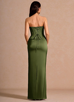 Tansy Olijf Maxi jurk image6