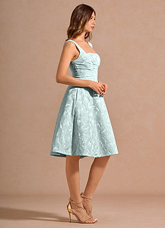 Robe Courte Bleu Français Amara image8