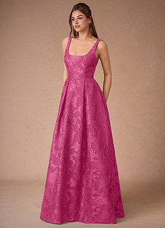 Althea Maxi Klänning Fuchsia image3