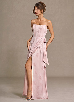 Nebula Soft Pink Maxi Dress image4