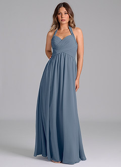 Azazie Darlyn Bridesmaid Dresses Twilight A-Line Sweetheart Neckline Chiffon Dress image5
