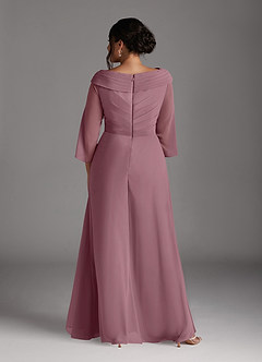 Azazie Jaycee Mother of the Bride Dresses Vintage Mauve A-Line Chiffon Dress image8