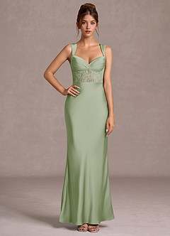 Maxi jurk Ava Licht Groen image4