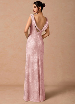Ligeia Powder Pink Maxi Dress image2