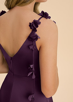 Azazie Gumdrop Junior Klä av Imperium i Stretch Satin Plisserad image6