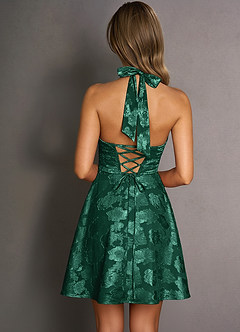 Isabeau Hunter Green Mini Dress image6