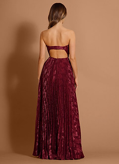 Audrina Wine Maxi Dress image2