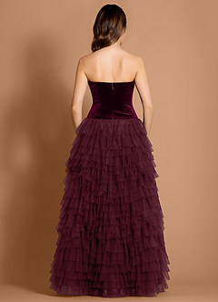 Beatrice Wine Maxi Dress image2