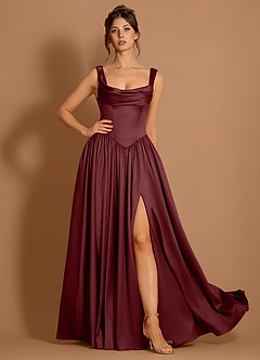 Robe Longue Merlot Colette image5