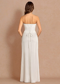 Robe Longue Blanc Xarisse image2