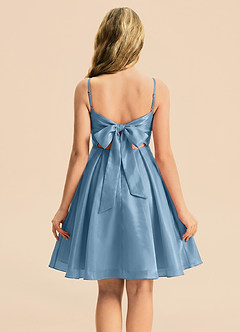 front Azazie Floris Junior Formal Dress