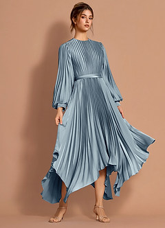 Ysolara Powder Blue Maxi Dress image3
