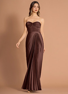 Ulyssa Mocha Coco Maxi Dress image3