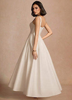 Olivia Cream Maxi Dress image4
