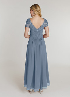 Azazie Thais Mother of the Bride Dresses Twilight A-Line Lace Chiffon Dress image2