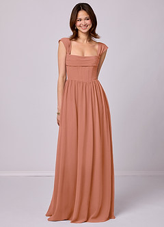 Barbie ♥ Azazie Bridesmaid Dresses MAI TAI A-Line Corset Chiffon Dress image1