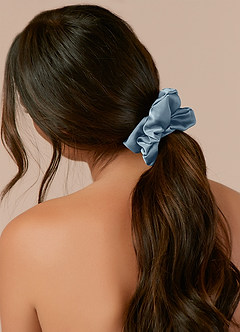 front Bridesmaid Stretch Satin Over Size Scrunchies