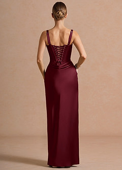 Keturah Wine Maxi Dress image2
