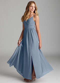 Azazie Zeya Junior Twilight A-Line Chiffon Dress image4