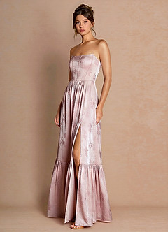 Floria Maxi Klänning Mjuk Rosa image4