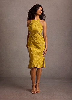 Vestido Chartreuse Midi Zuri image4