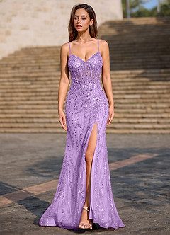 Dazzle Lilla Abito da ballo a sirena image5