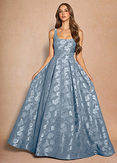 Briac 더스티 블루 맥시 드레스 image4