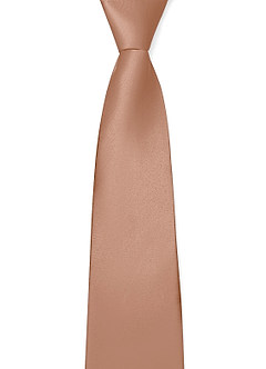 front Matte Satin Wide Tie