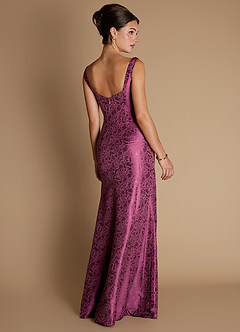 Kiana Plum Purple Maxi Dress image7