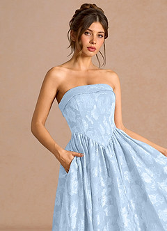 Sadie Powder Blue Midi Dress image6