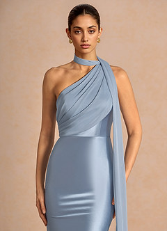 Giada Azul Pálido Vestido largo image5