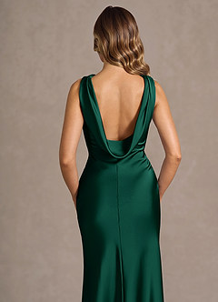 Maxi jurk Cyanee Jagersgroen image6