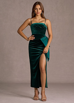 vestido Maxi Caçador Verde Martie image4