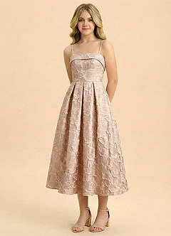 front Azazie Florentine Junior Formal Dress