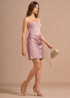 Belthia Light Pink Two-piece Dress image4