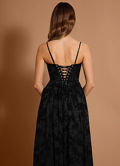 Amina Black Maxi Dress image6