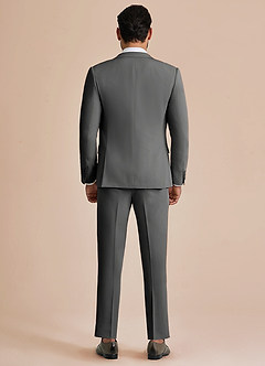 front William Charcoal Comfort Blend 3-piece suit