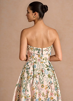Lelia Blush Pink Multi Maxi Dress image7